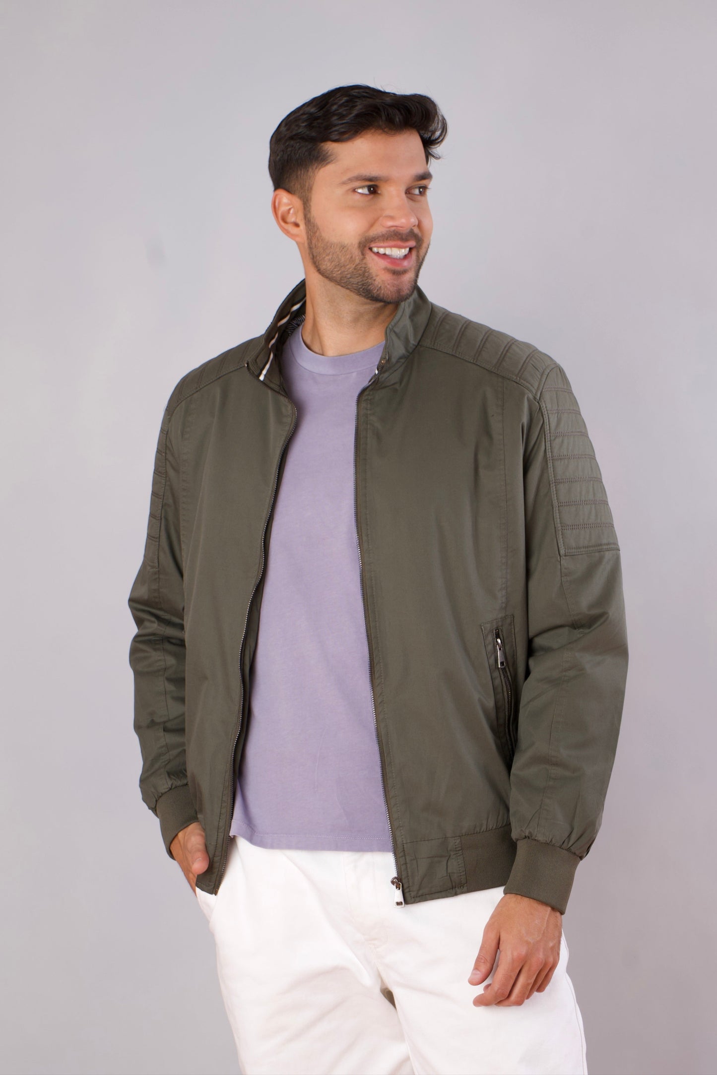 chaqueta de dril