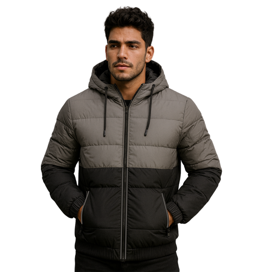 Chaqueta acolchada doble faz