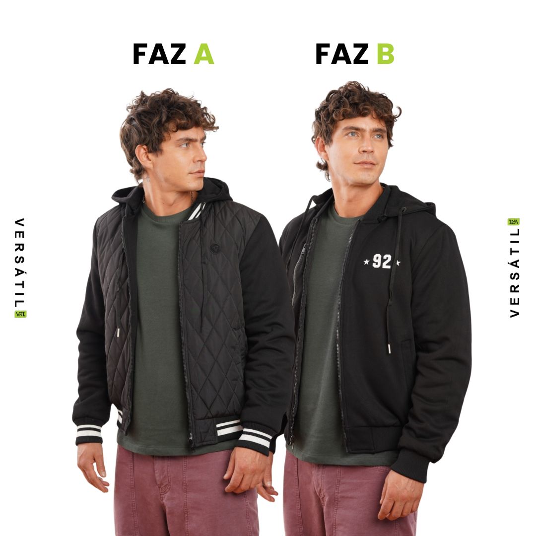 Chaqueta Doble Faz Hombre