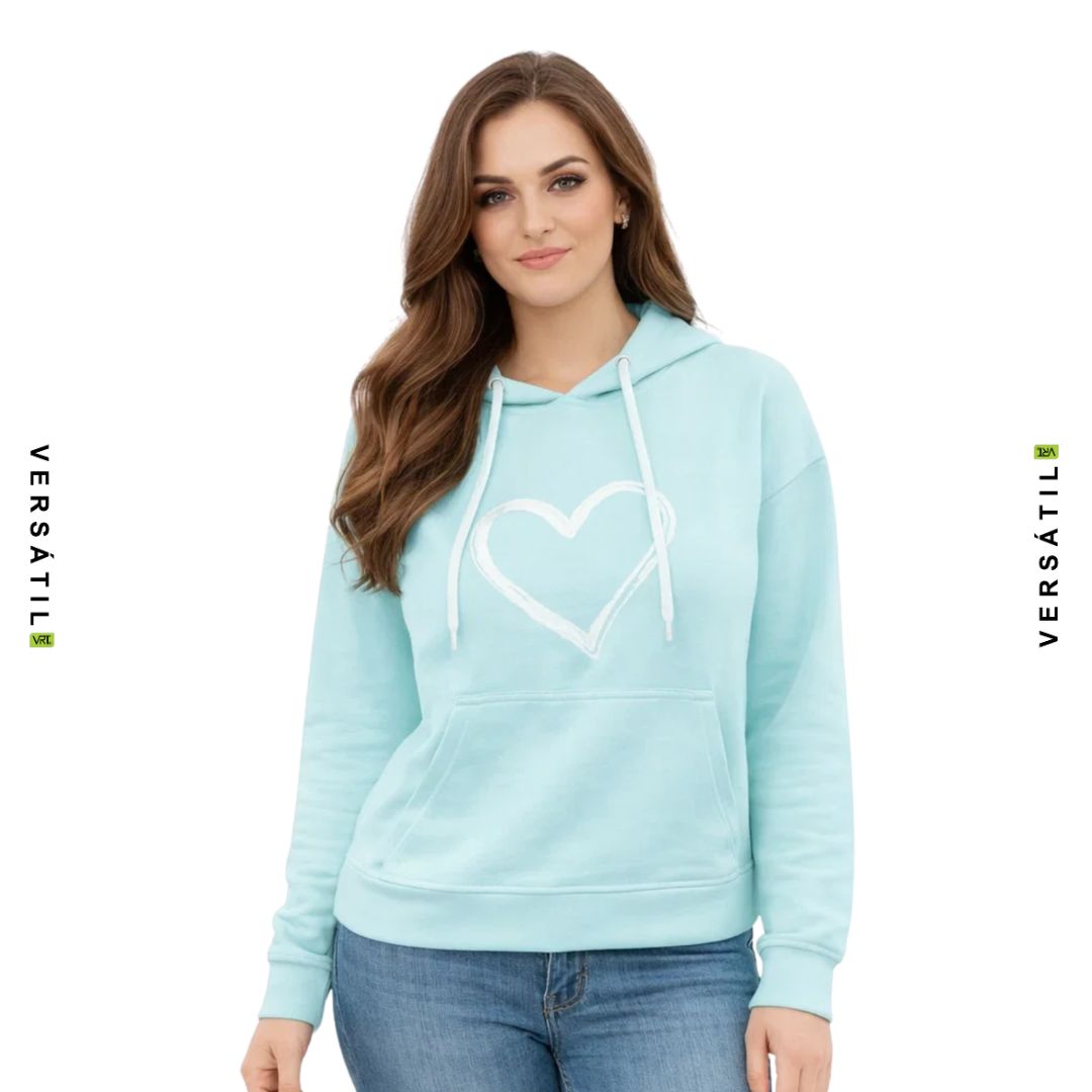 Hoodie Mujer Estampado