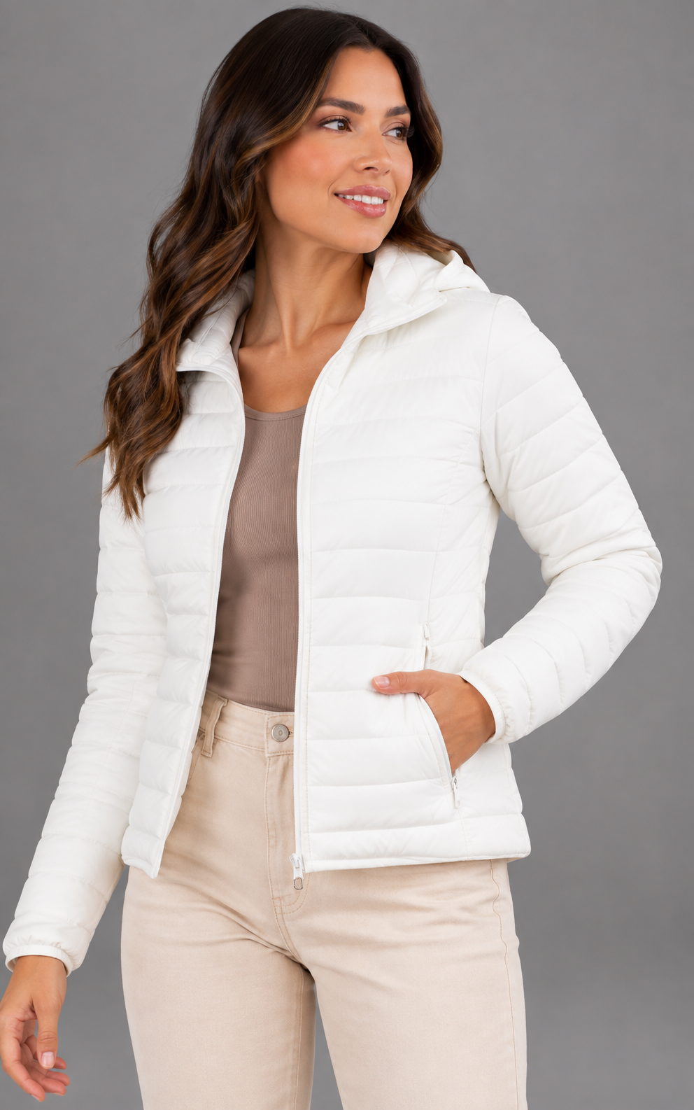 chaqueta acolchada
