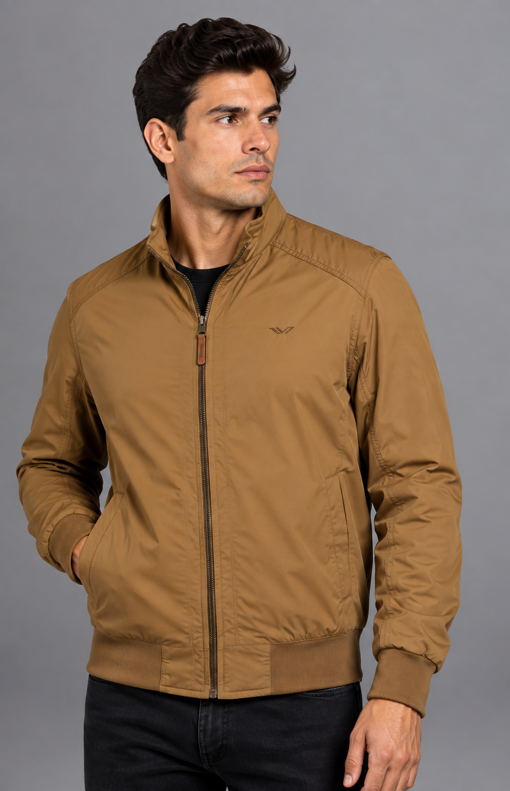 chaqueta dril hombre