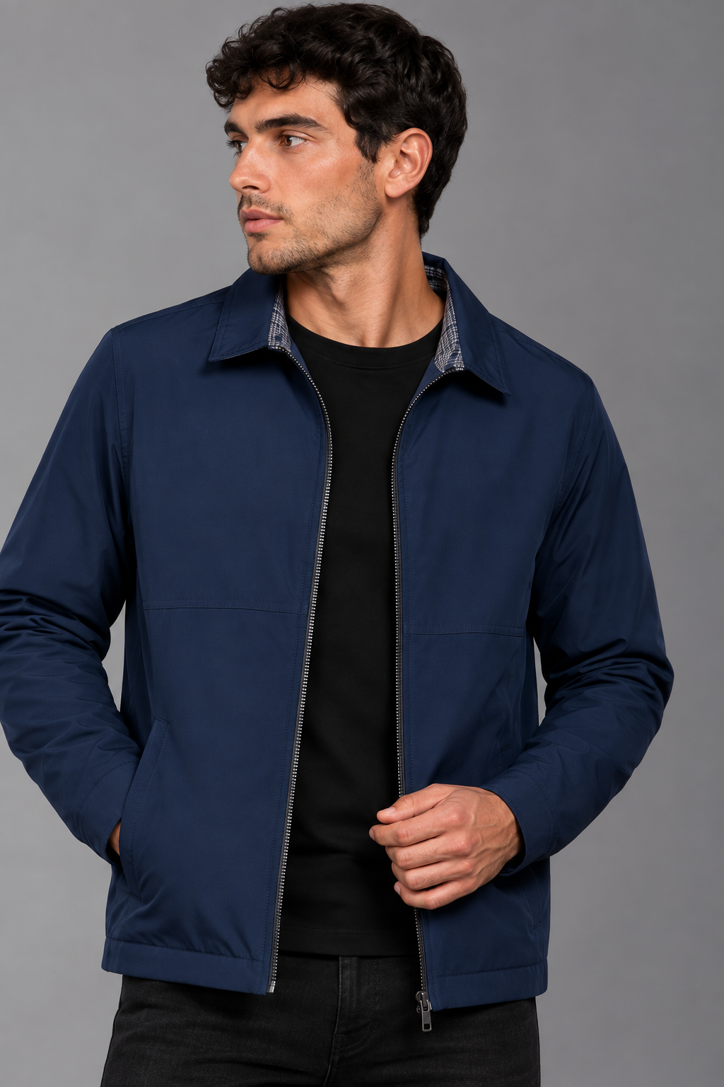 chaqueta semiformal hombre