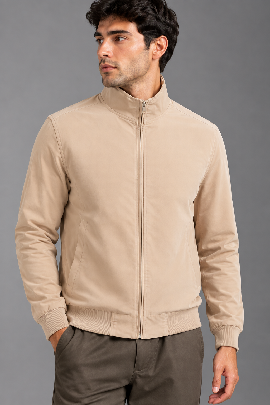 chaqueta gamuza hombre
