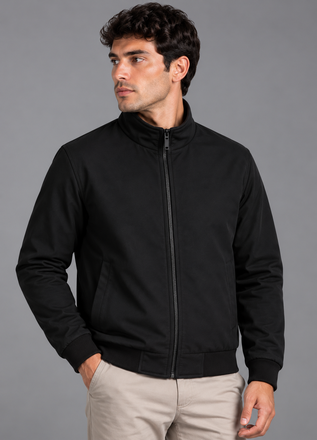 chaqueta gamuza hombre