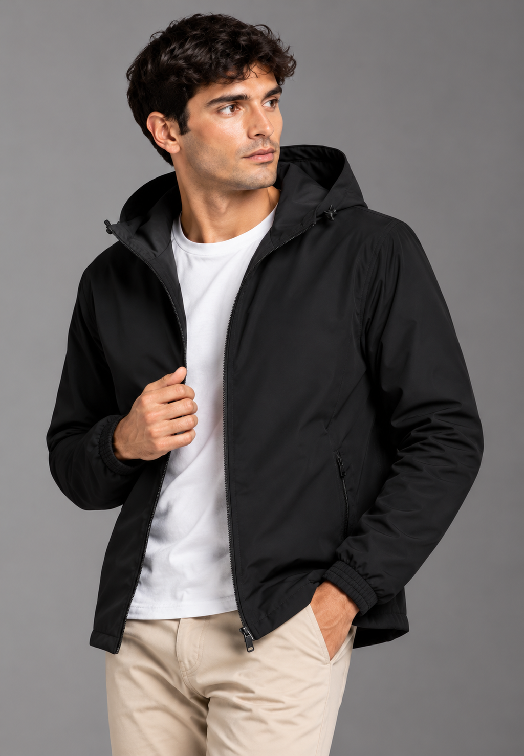 chaqueta doble faz