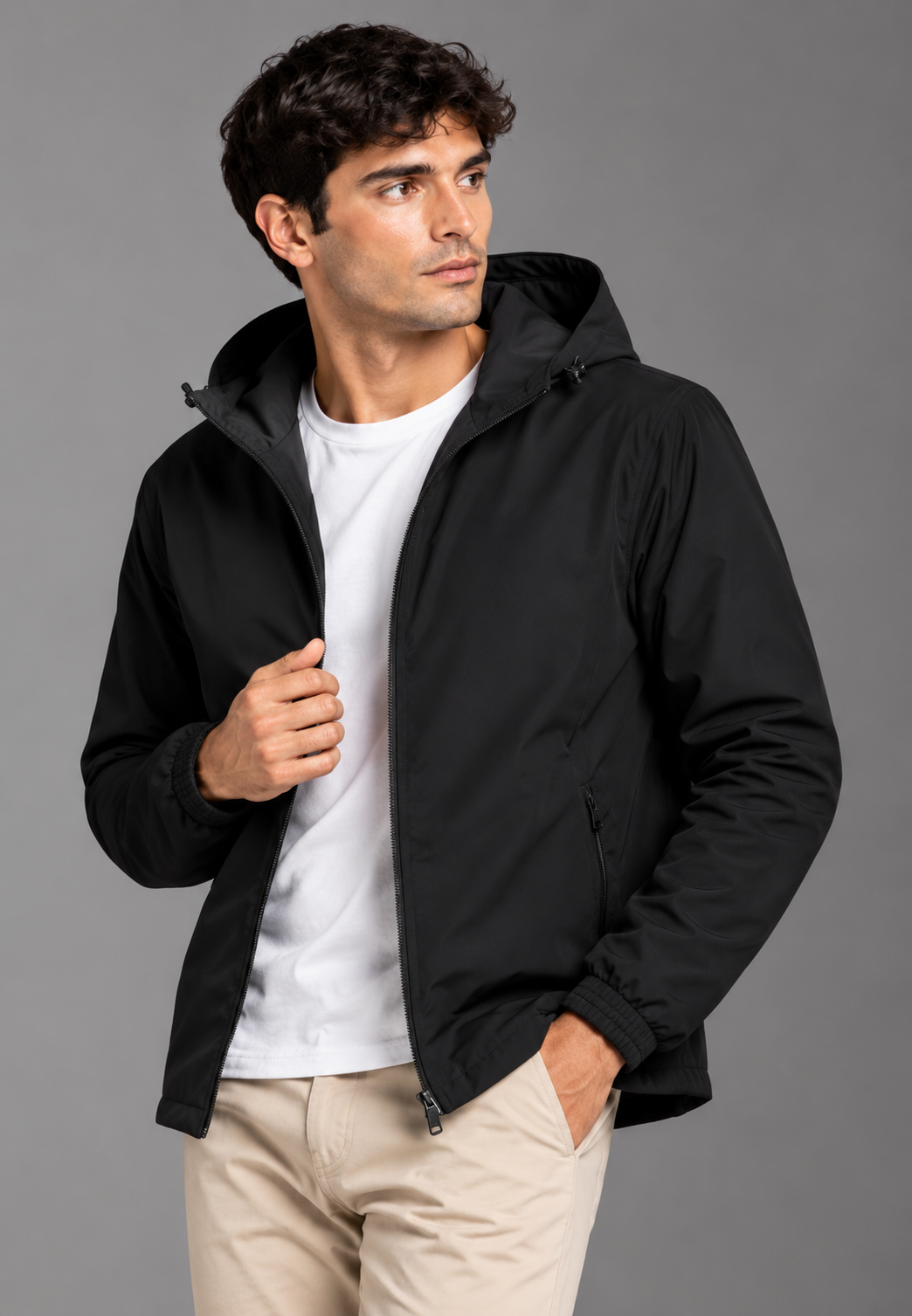chaqueta doble faz