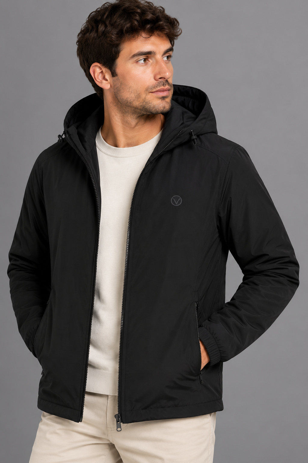 chaqueta doble faz