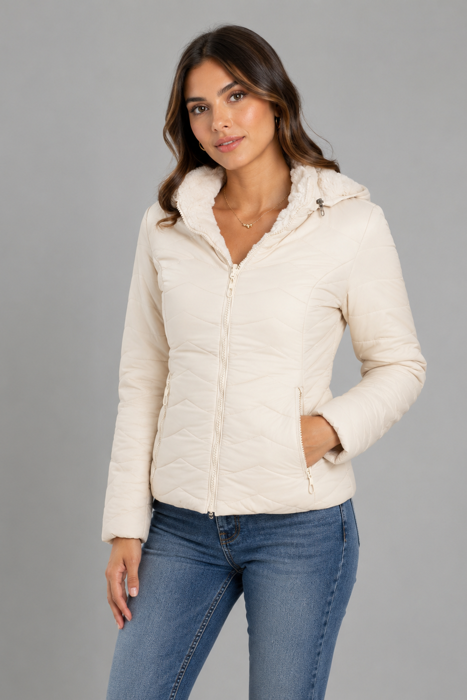 Chaqueta doble faz