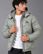 chaqueta acolchada hombre