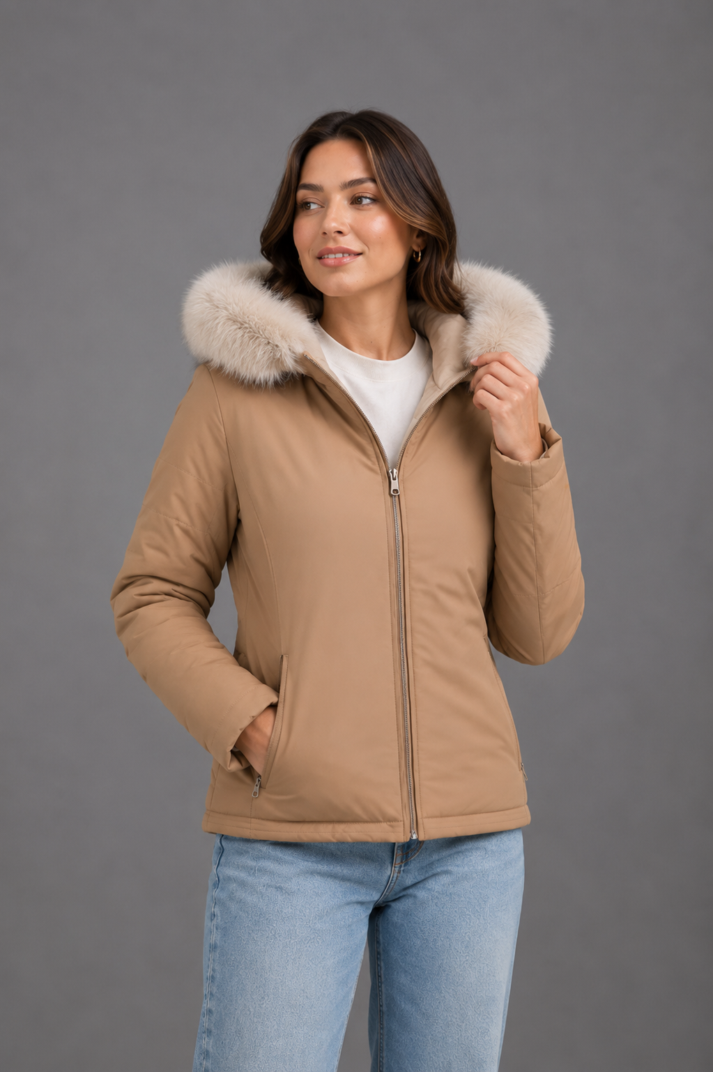 Chaqueta doble faz
