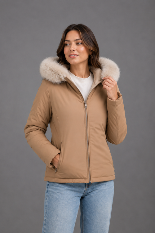 Chaqueta doble faz