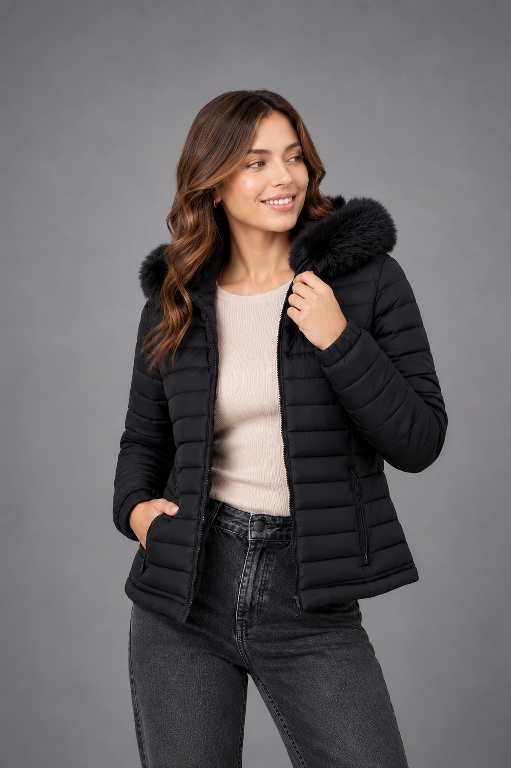 Chaqueta doble faz