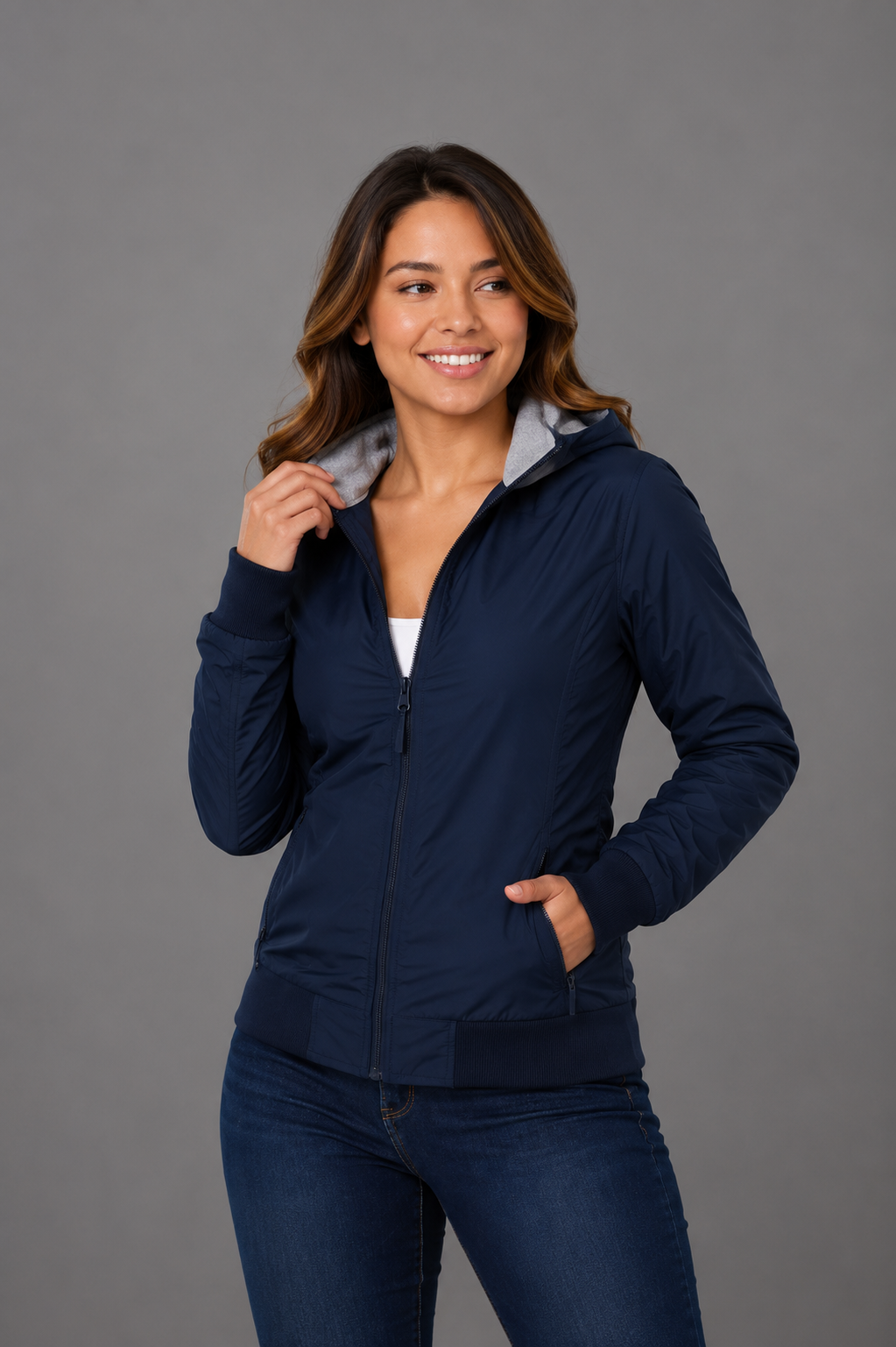 Chaqueta reflectiva mariposas