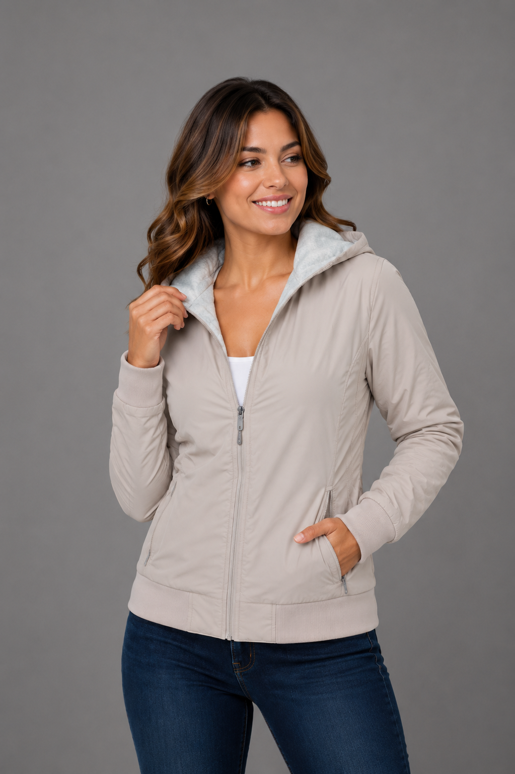 Chaqueta reflectiva mariposas