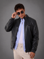 Chaqueta tipo cuero