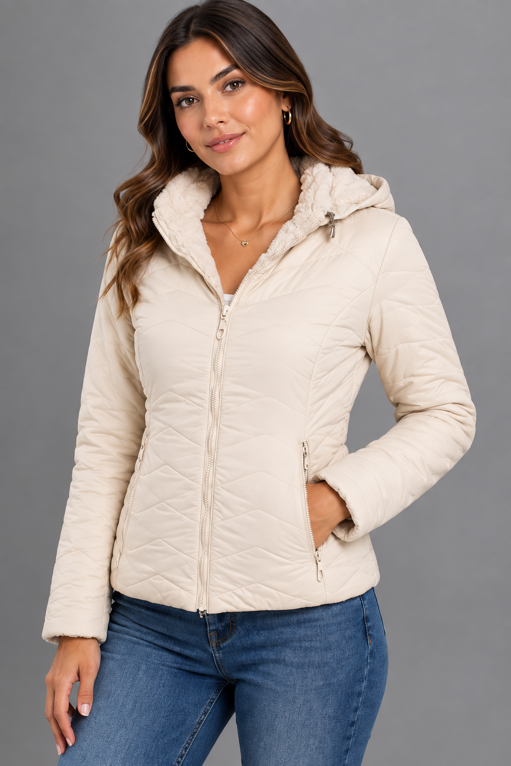 Chaqueta doble faz