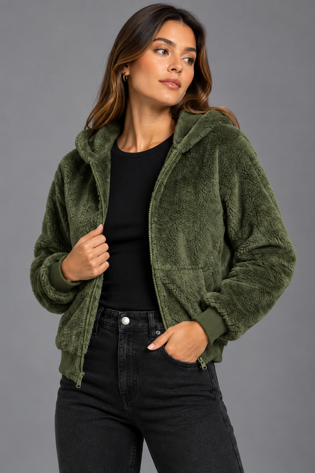 chaqueta doble faz