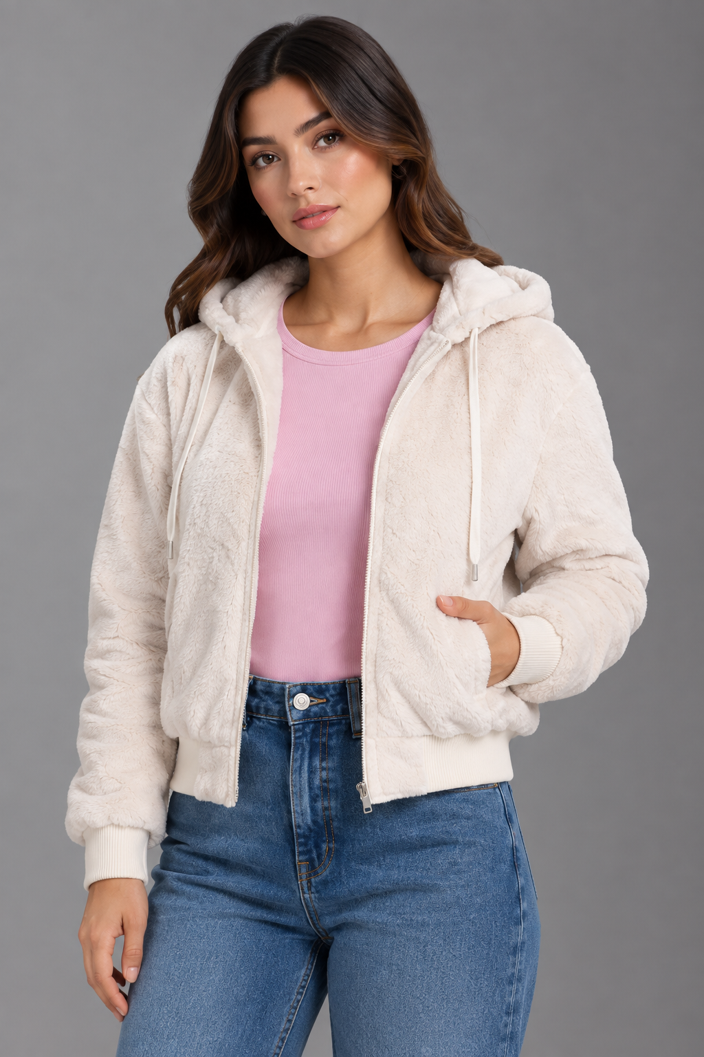 chaqueta doble faz