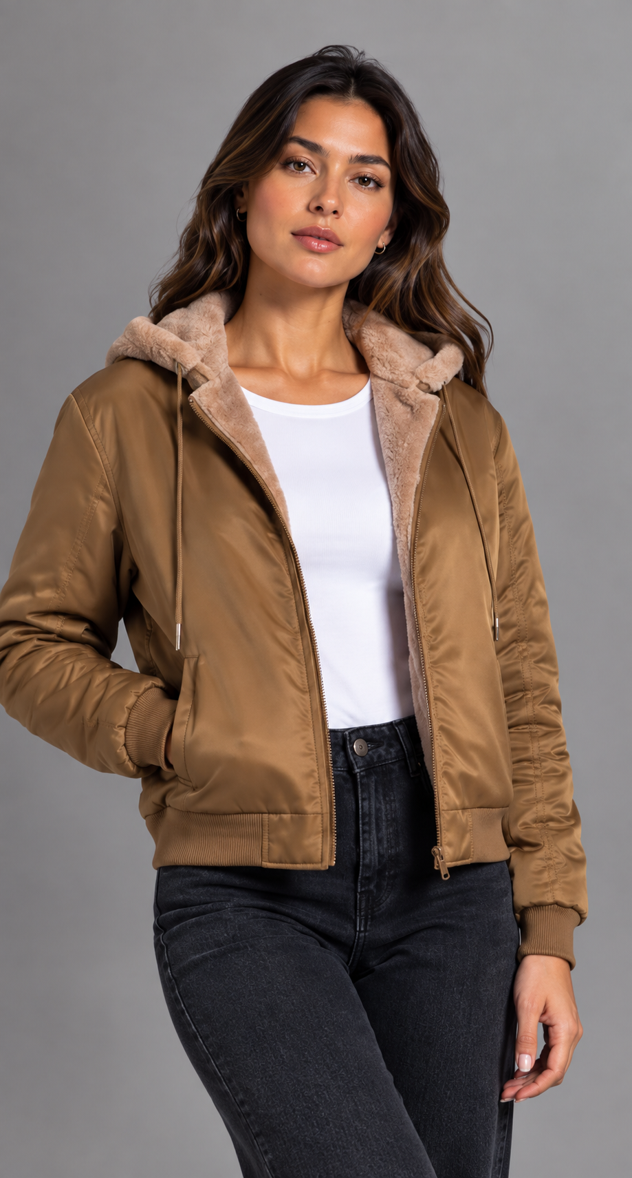 chaqueta doble faz