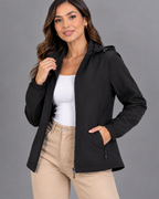 chaqueta doble faz mujer