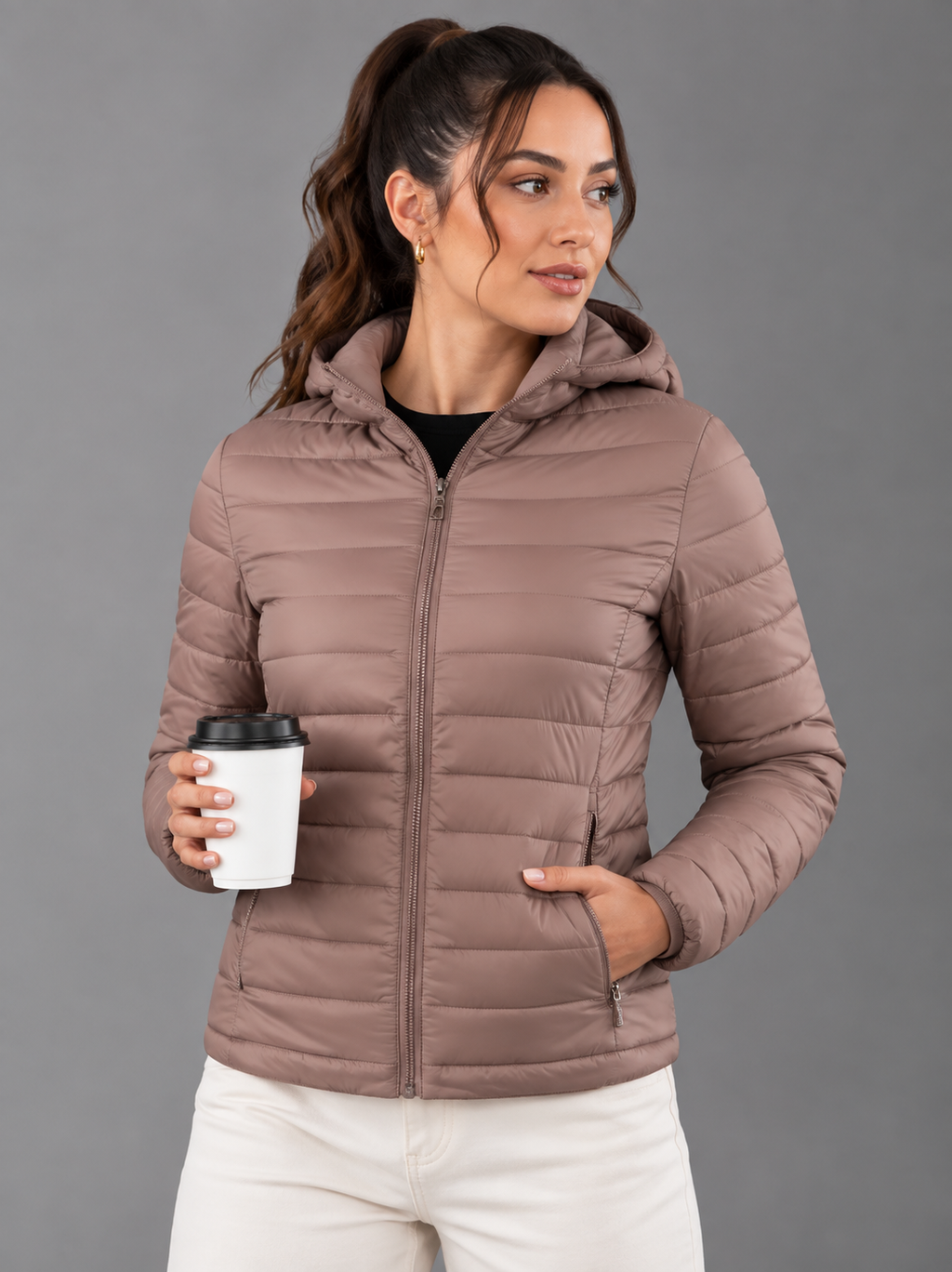 chaqueta acolchada