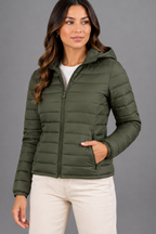 chaqueta acolchada