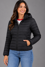 chaqueta acolchada