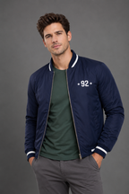 Chaqueta acolchada doble faz