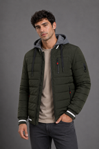 Chaqueta acolchada doble faz