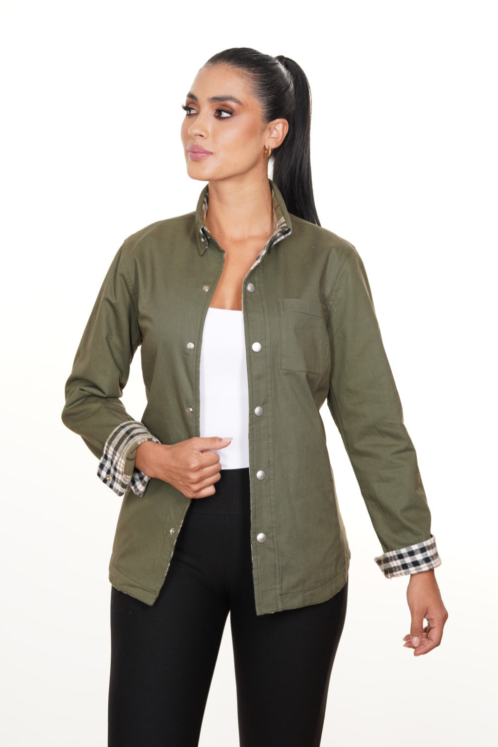 chaqueta doble faz