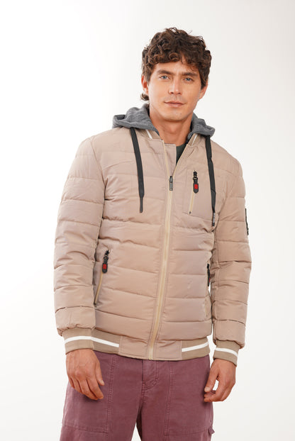 Chaqueta acolchada doble faz