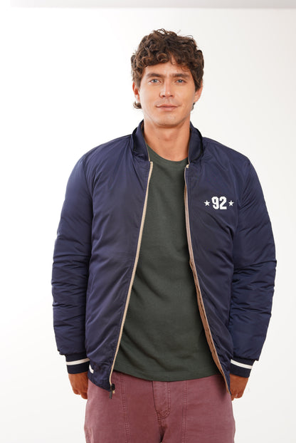 Chaqueta acolchada doble faz