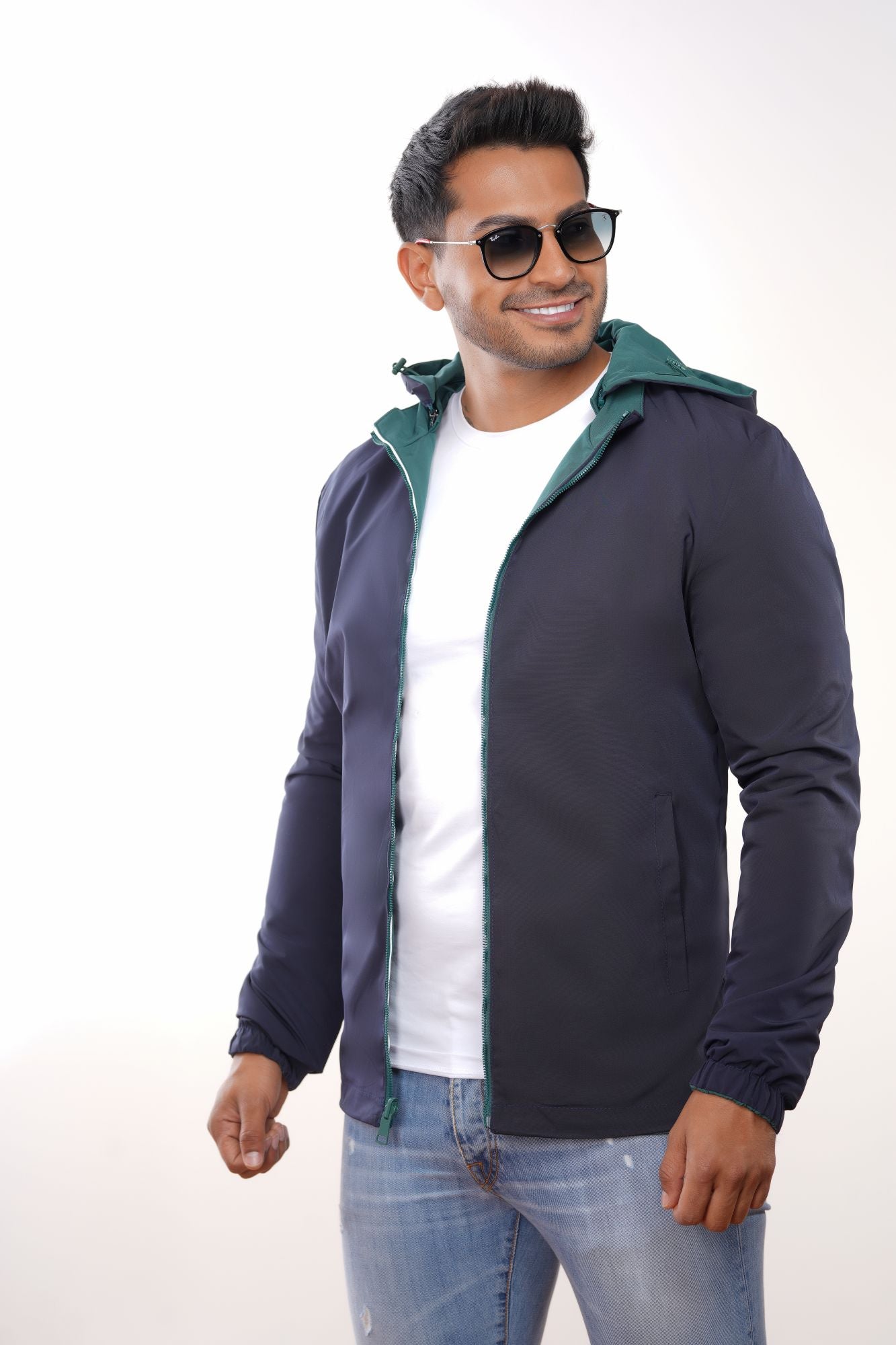 chaqueta doble faz