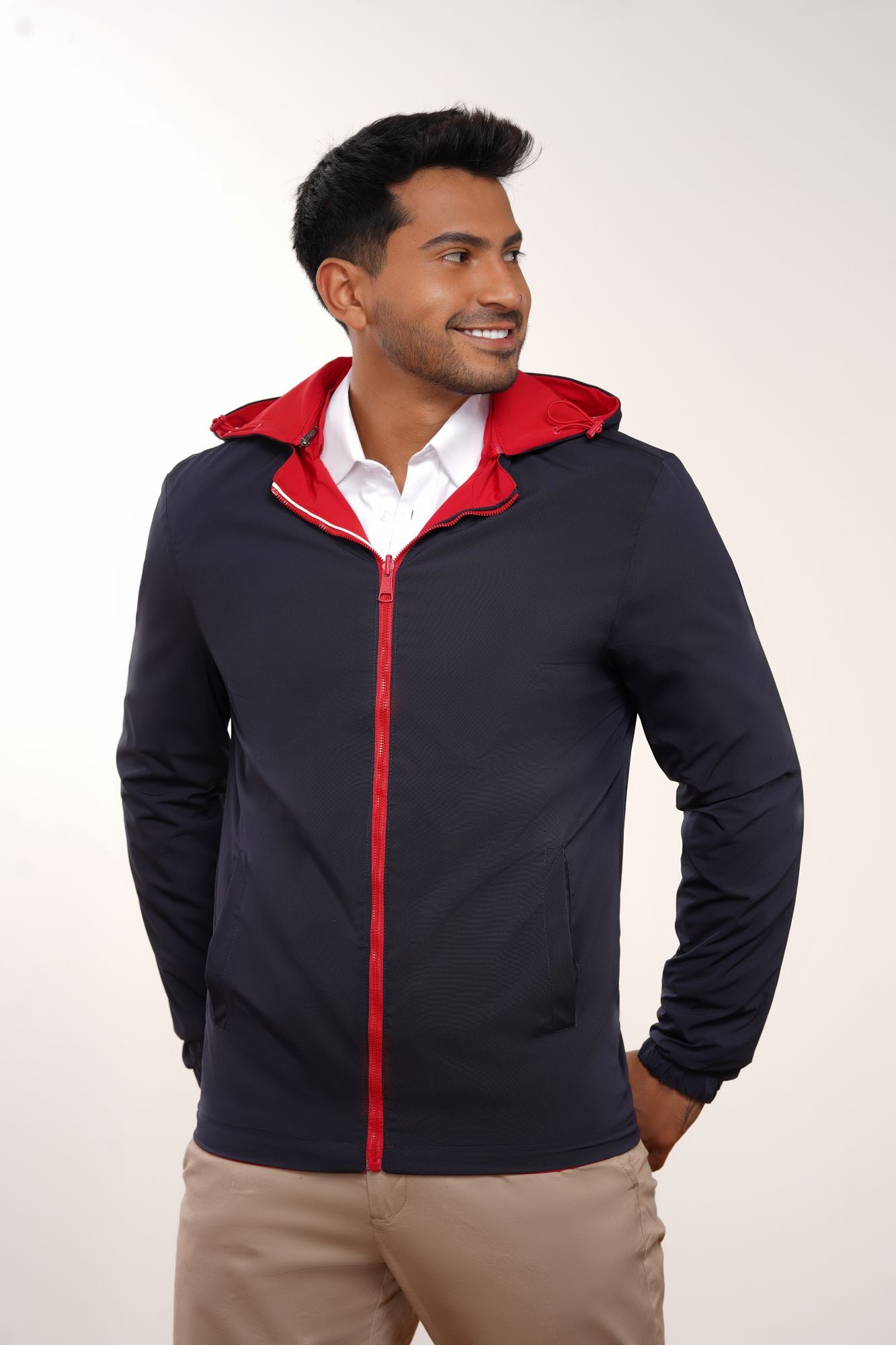 chaqueta doble faz