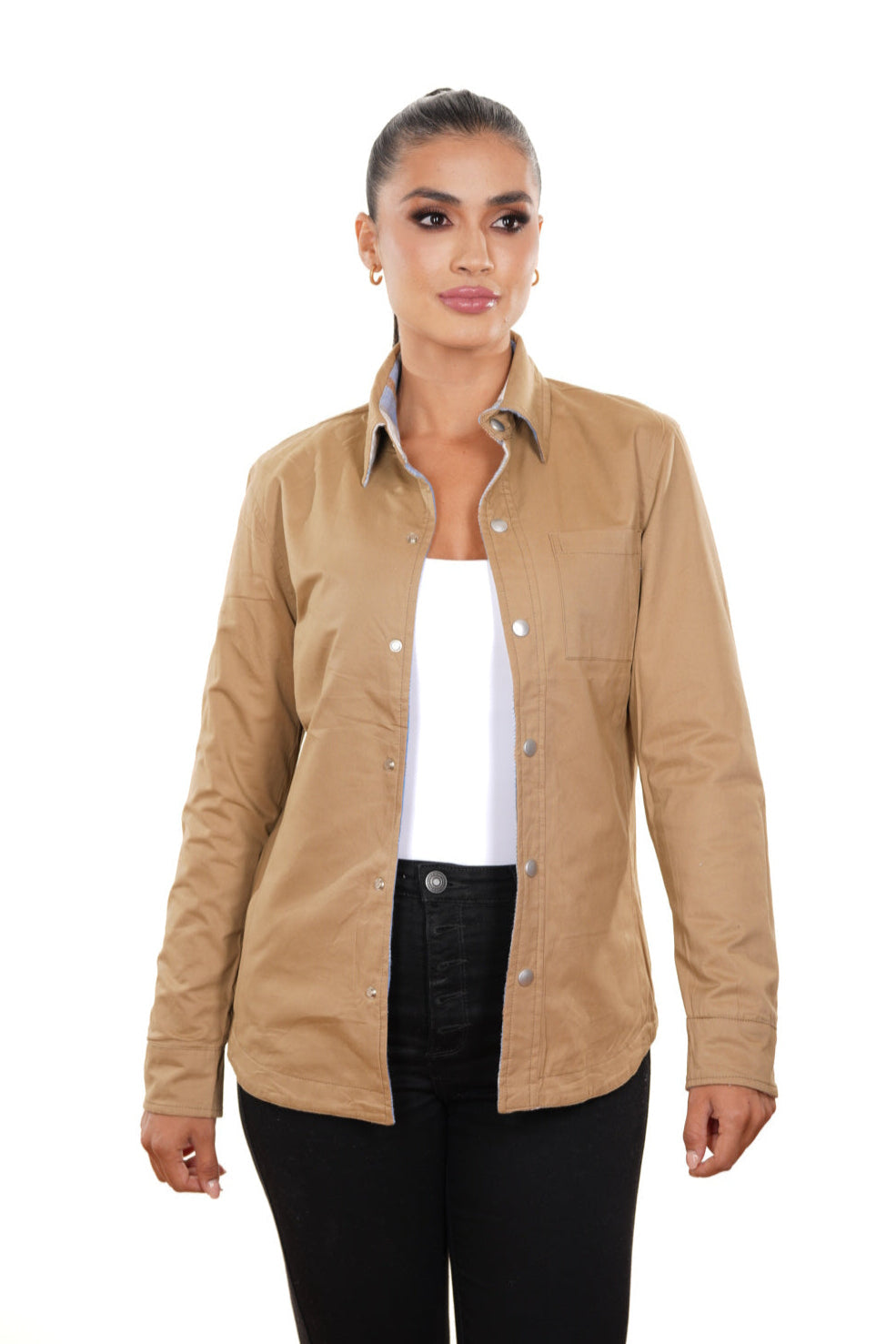 chaqueta doble faz
