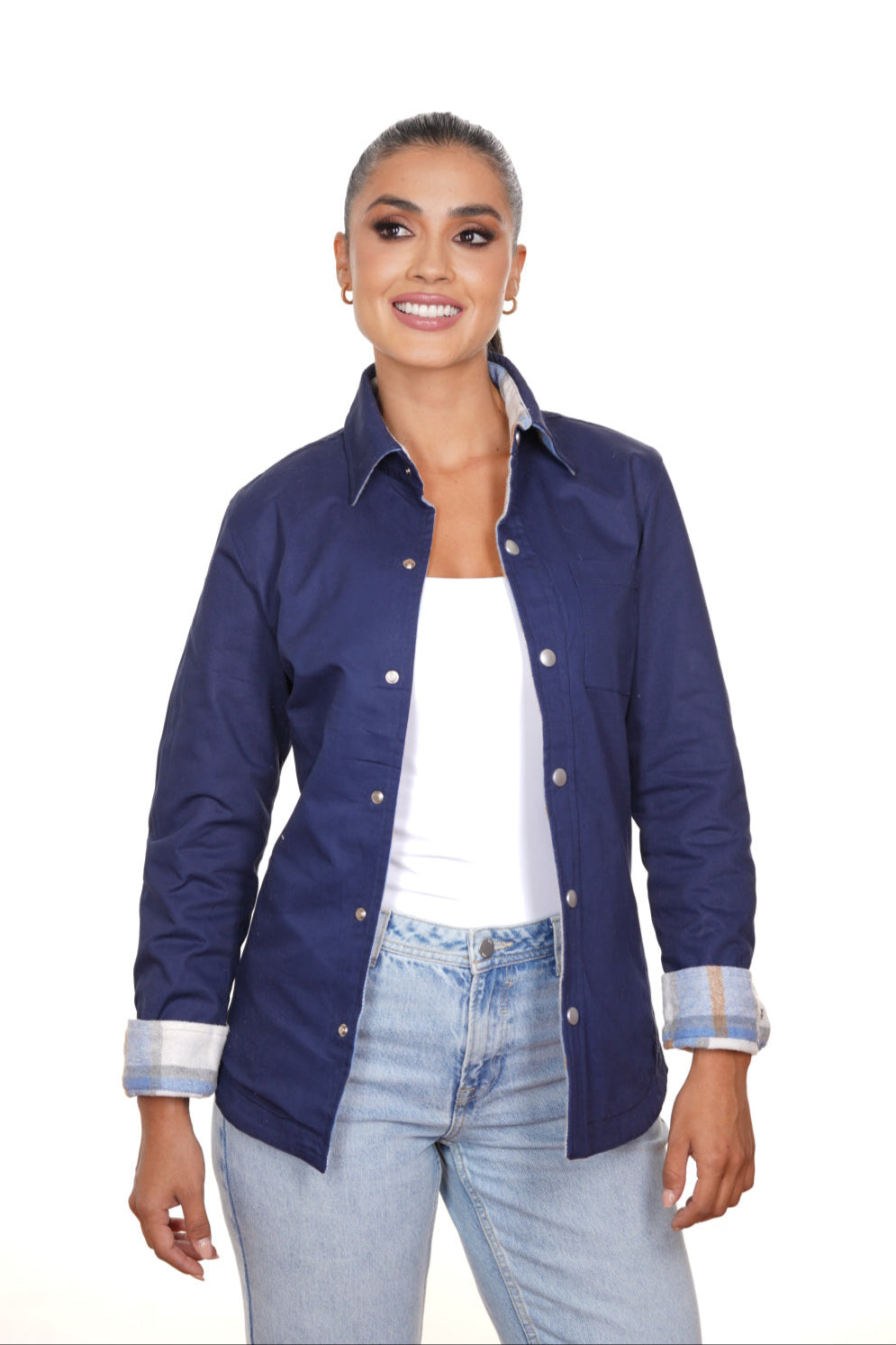 chaqueta doble faz