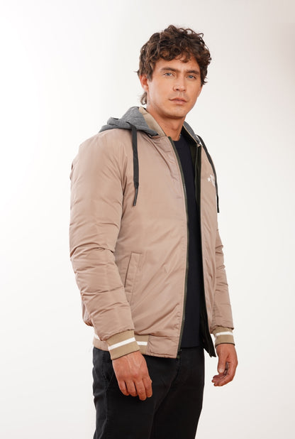Chaqueta acolchada doble faz