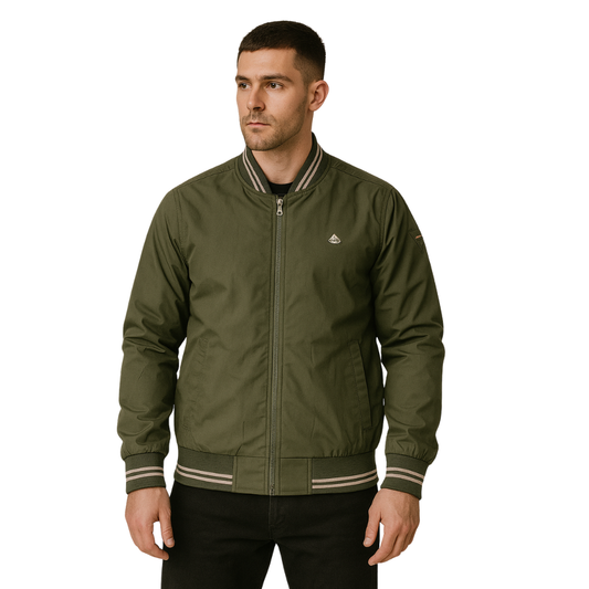 Chaqueta impermeable doble faz