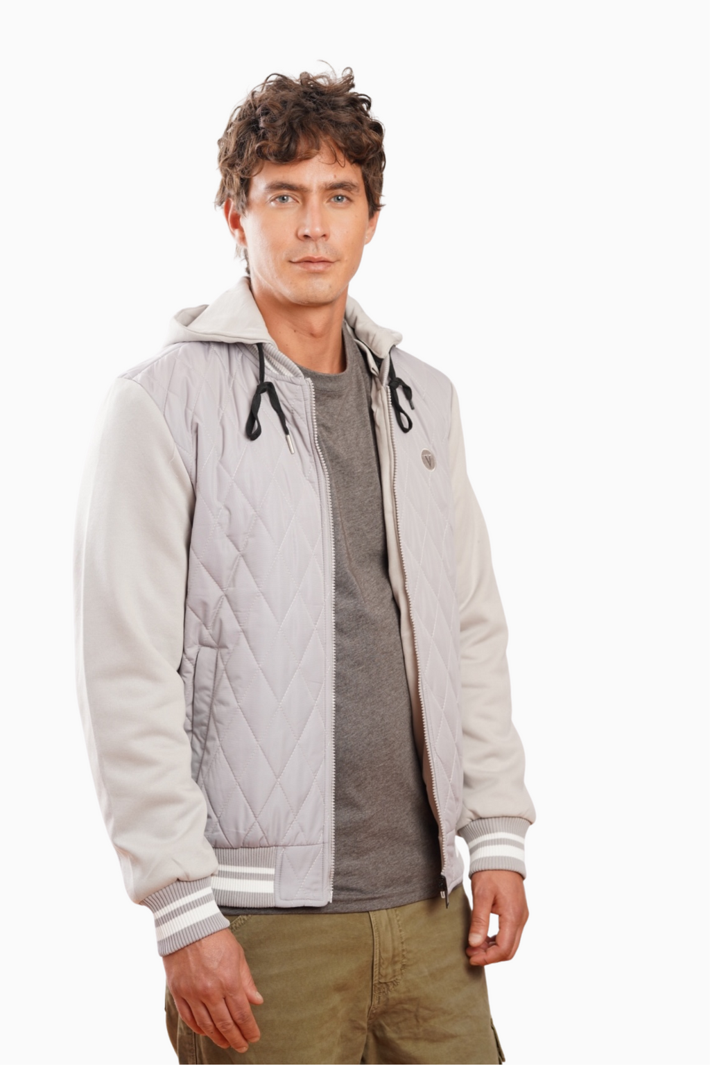 Chaqueta impermeable doble faz
