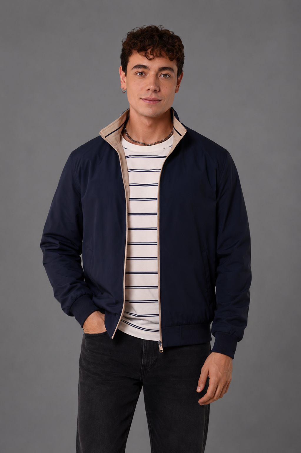 Chaqueta tipo Tommy
