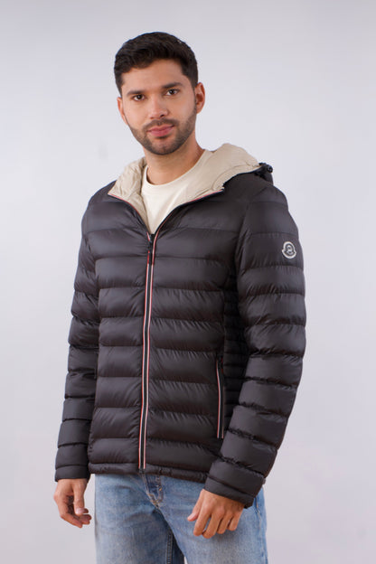 Chaqueta acolchada con doble faz