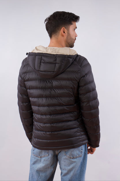Chaqueta acolchada con doble faz