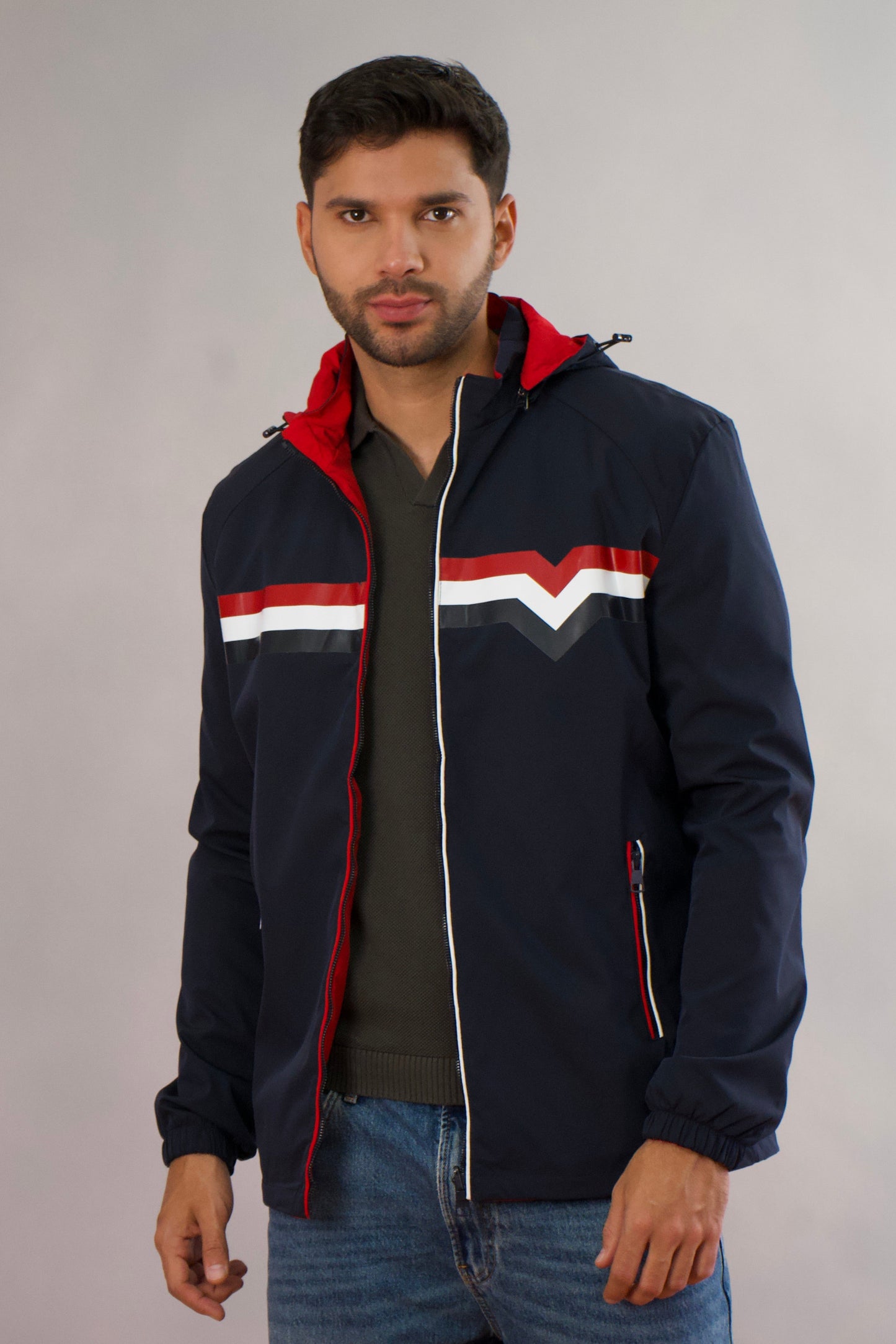 chaqueta doble faz