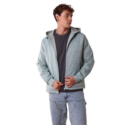 Chaqueta de costuras doble faz