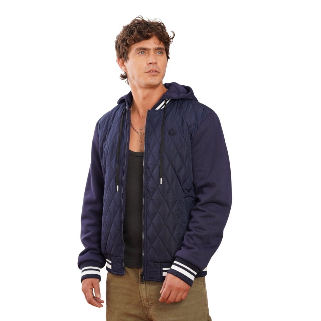 Chaqueta impermeable doble faz