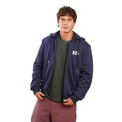 Chaqueta impermeable doble faz