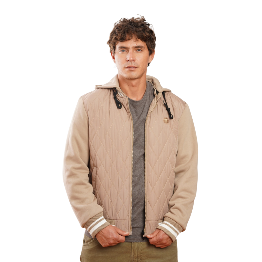 Chaqueta impermeable doble faz