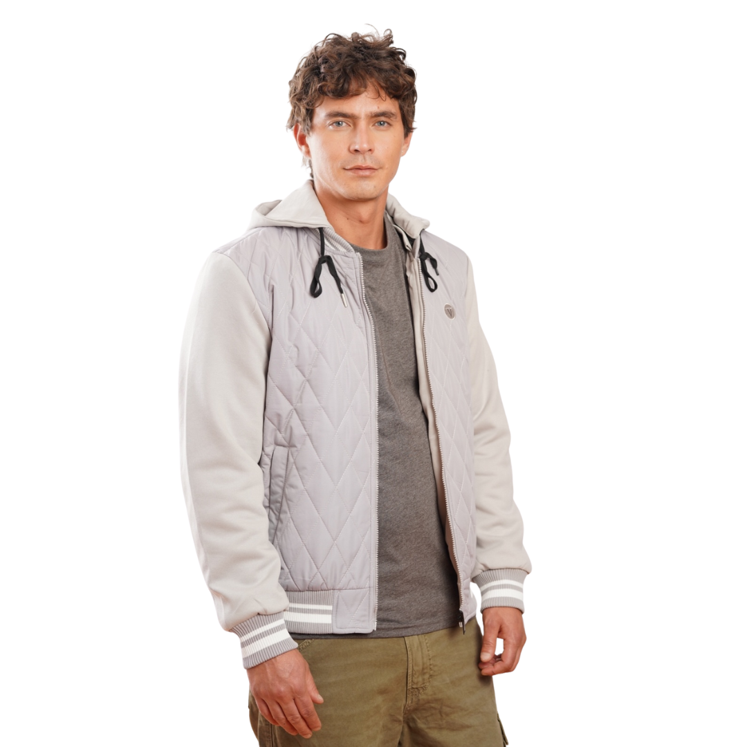 chaqueta impermeable doble faz