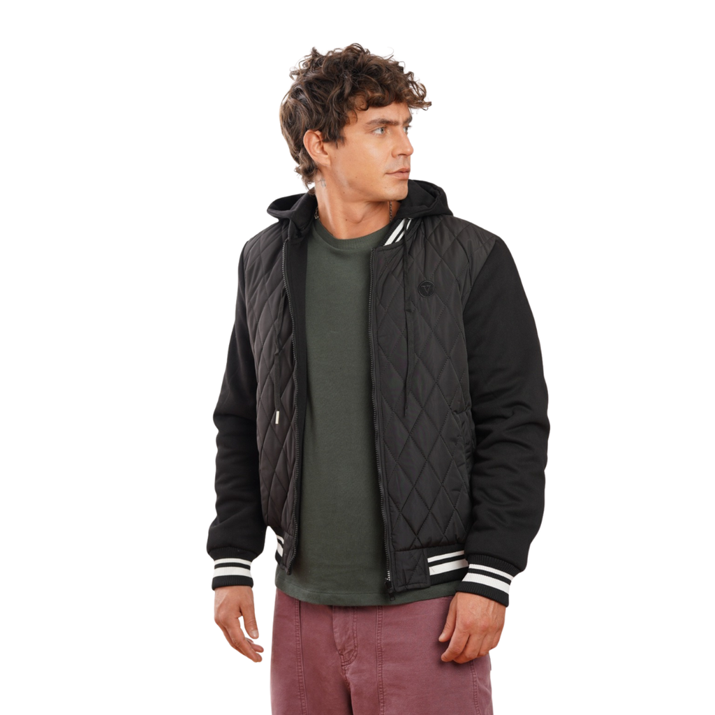 Chaqueta impermeable doble faz